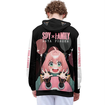 Spy X Family: D Teens Boys Tops Girls Cartoon Harajuku Hoodie Streetwear Japan Anime Spy X Family Anya Forger Cosplay Hoodies Sweatshirt