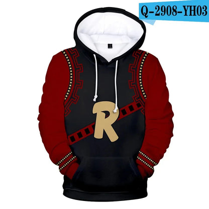 My Hero Academia: Midoriya Izuku All Might Cosplay Costume School Uniform Boku No Hero Academia 3D Print Mens Hoodies Sweatshirts