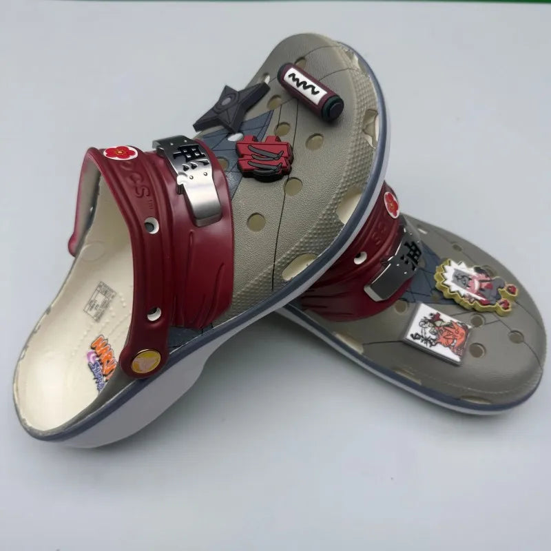 Naruto:  Kakashi Itachi Anime Slippers Outdoor Travel Beach Sandals Gift Men Non-Slip Home Shoes Slipper Cartoon Sasuke Cave Shoes