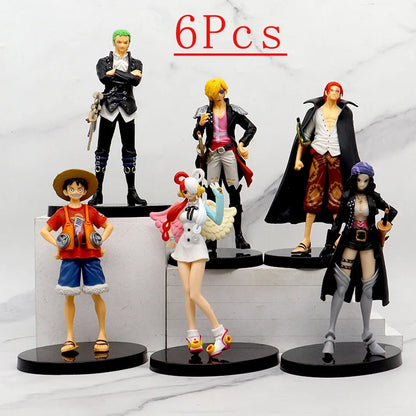 One Piece: Figure Theater Edition Film Red Robin Roronoa Zoro Luffy Nami Sanji Uta Anime Action Figurine Model Doll Toys Gift