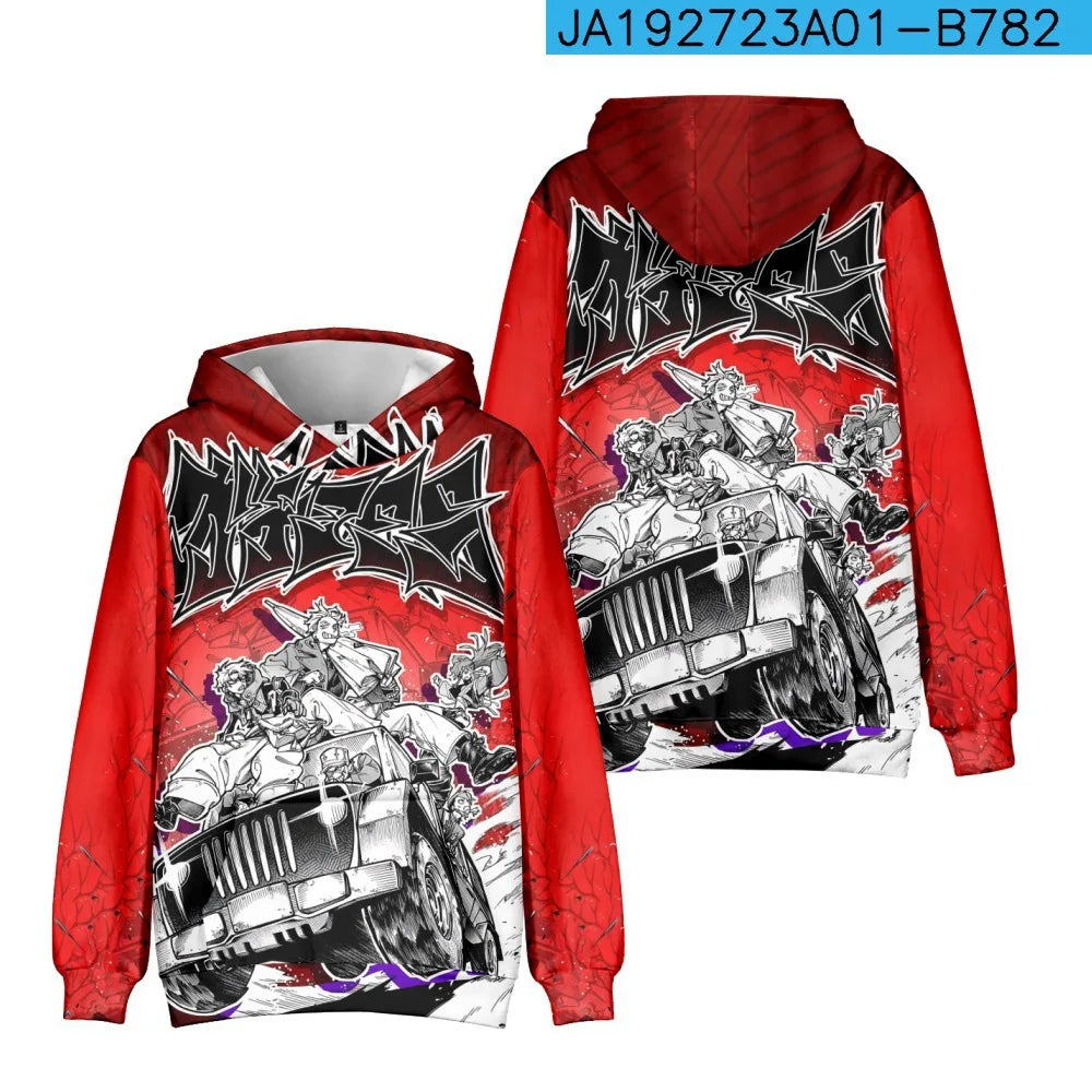 Gachiakuta: 3D Print Hoodies Men Women Casual Fashion Oversized Sweatshirts Hoodie Male Pullovers Tracksuit Clothing