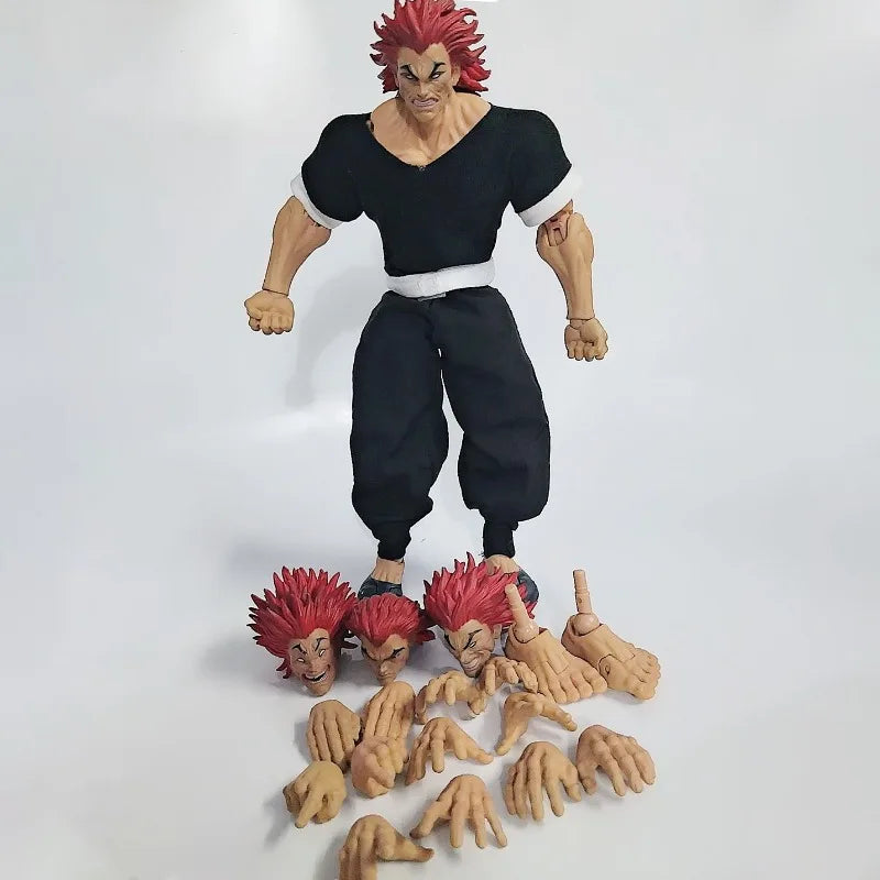 Baki: Hanma Son Of Ogre Action Figure Hanma Yuujiro Figurine Ko Fighting PVC Collection Anime Yujiro Figures Model Toys Gifts