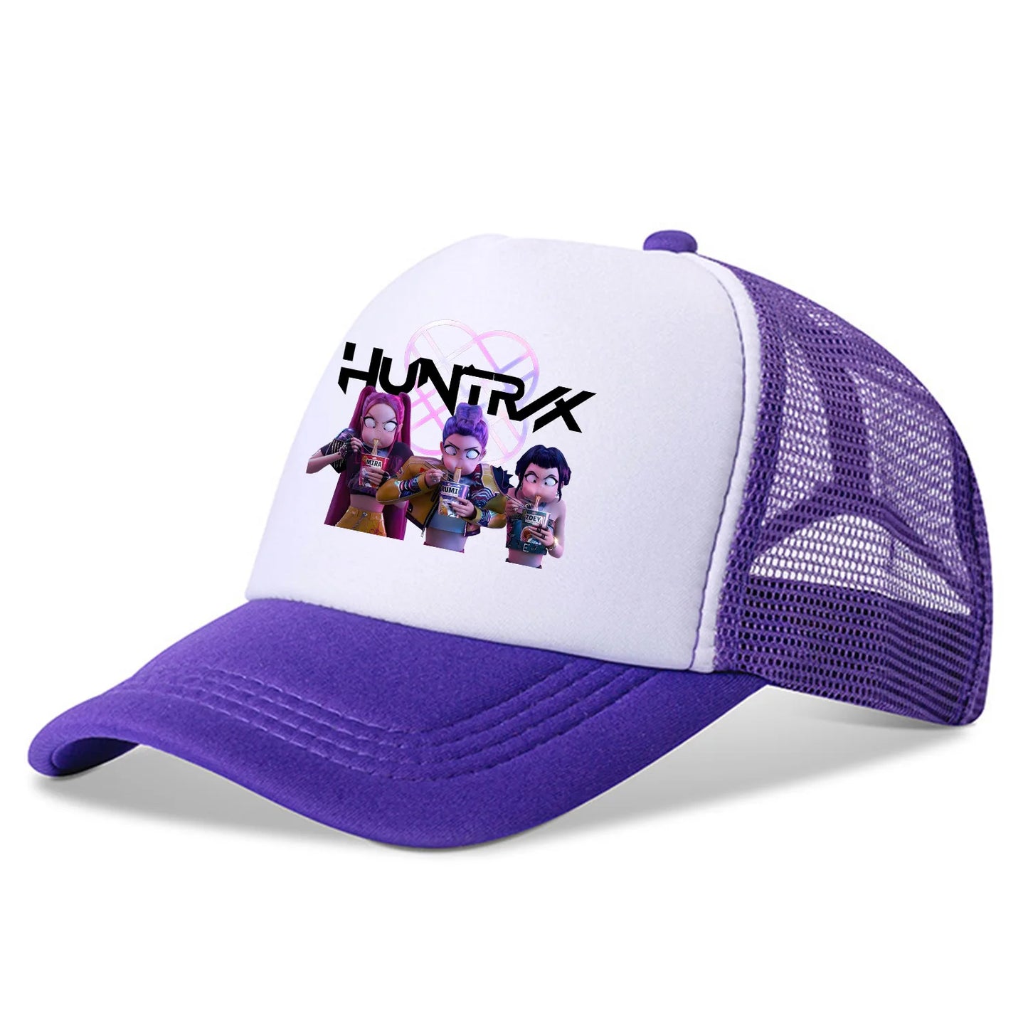 KPop Demon Hunters: Baseball for Cap Kids Adult Purple Sun Hat Fashion Woman Girls Cap Summer Sport Sunbonnet Retro Headgear Gift