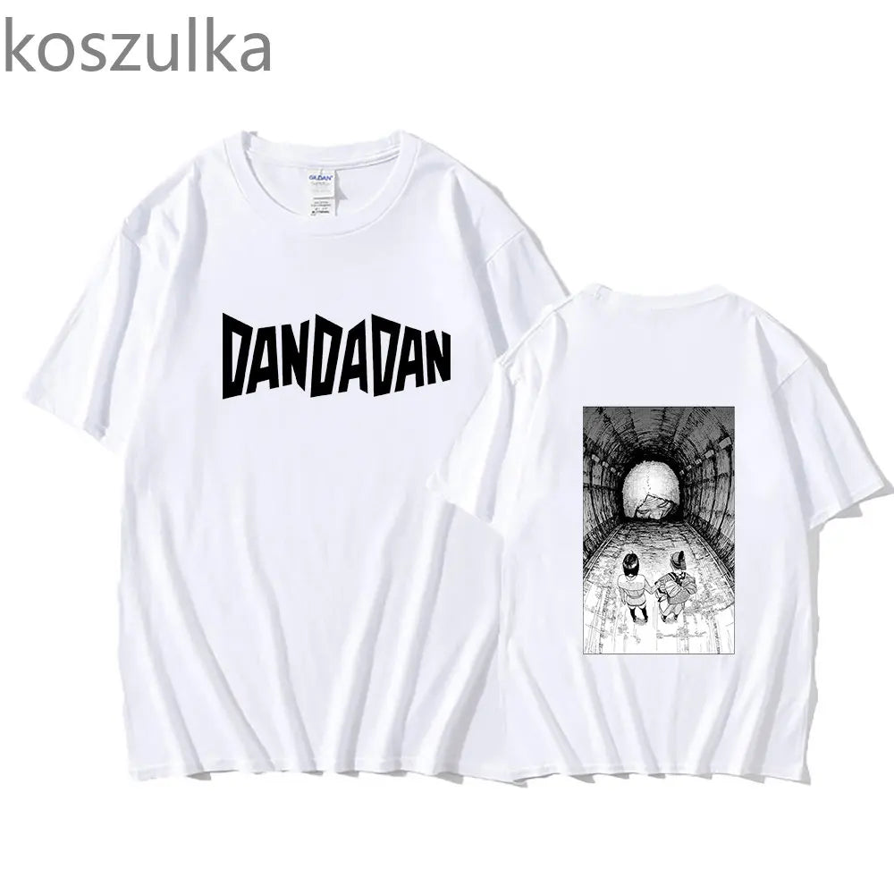 Dandadan: Takakura Ken T-shirts Japanese Characters Tshirts 100% Cotton High Quality T Shirts Sense Of Design