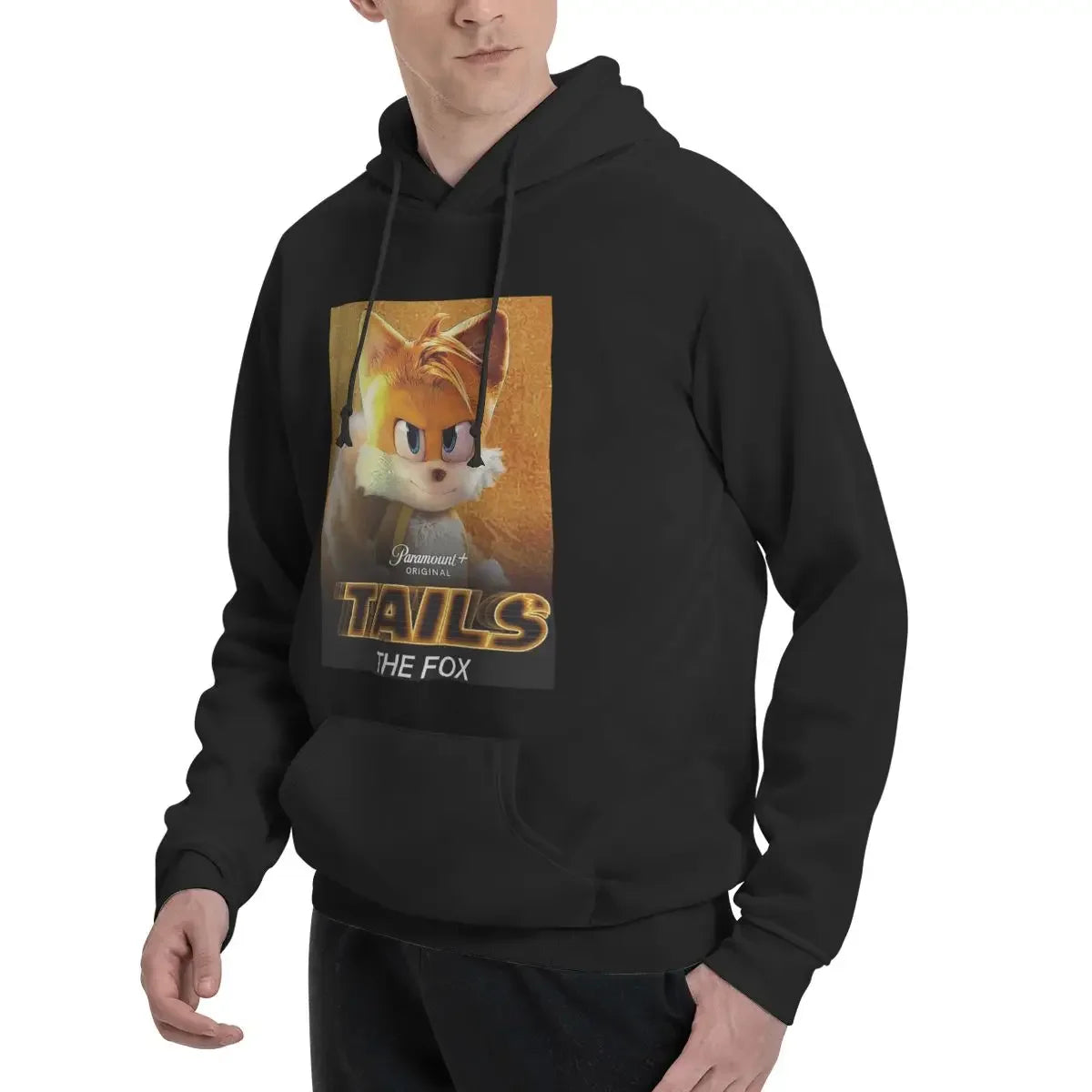 Sonic The Hedgehog : Tails The Fox  Hoodies Men's Women Casual Pullover Sweatshirts Harajuku Long Sleeve Hooded Autumn Winter