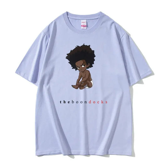 The Boondocks: Graphic Tshirt Funny Men Women Cosplay Rapper The Notorious Big Ready To Die Print T-shirts Biggie Smalls T Shirt