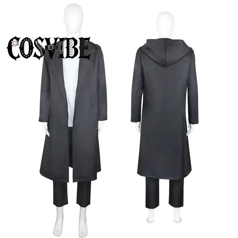 Solo Leveling: Seong Jin woo Cosplay Uniform Costume  Roleplay Coat Pants Outfits Halloween Carnival Party Disguise Suit