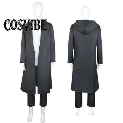 Solo Leveling: Seong Jin woo Cosplay Uniform Costume  Roleplay Coat Pants Outfits Halloween Carnival Party Disguise Suit