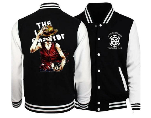 One Piece: Cosplay  Luffy Anime Manga Sweatshirt Hoodie Jacket Jacket Coat Sweater