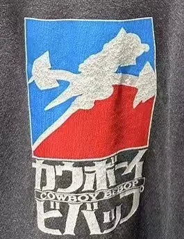 Cowboy Bebop: Long-sleeved Sweatshirt Vintage Saint Print Oversize High Quality Tops Clothing