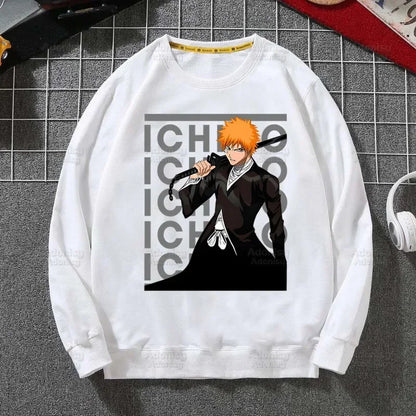 Bleach: Kurosaki Ichigo Autumn Pullover Sweatshirts