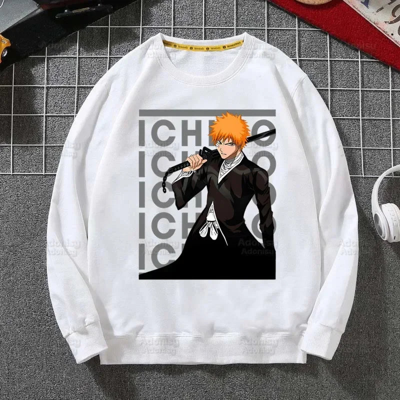 Bleach: Kurosaki Ichigo Autumn Pullover Sweatshirts