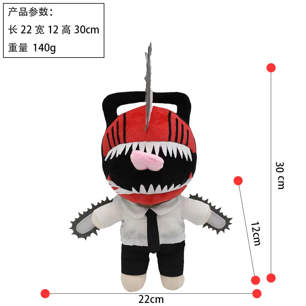 Chainsaw Man: Makima Angel Devil Denji Reze Power Hayakawa Aki Higashiyama Kobeni Pochita Plush Doll Cartoon Stuffed Toy