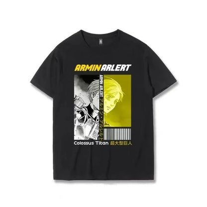 Attack on Titan:   T Shirt Scouting Legion Clothes Shingeki No Kyojin Tee Shirt Attack on Titan Giant Short-sleeve T-shir Men Women