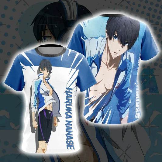 Blue Lock:  3D Printed T Shirt Fashion Harajuku Style Y2k Football T-shirt Oversized Short Sleeve Tops