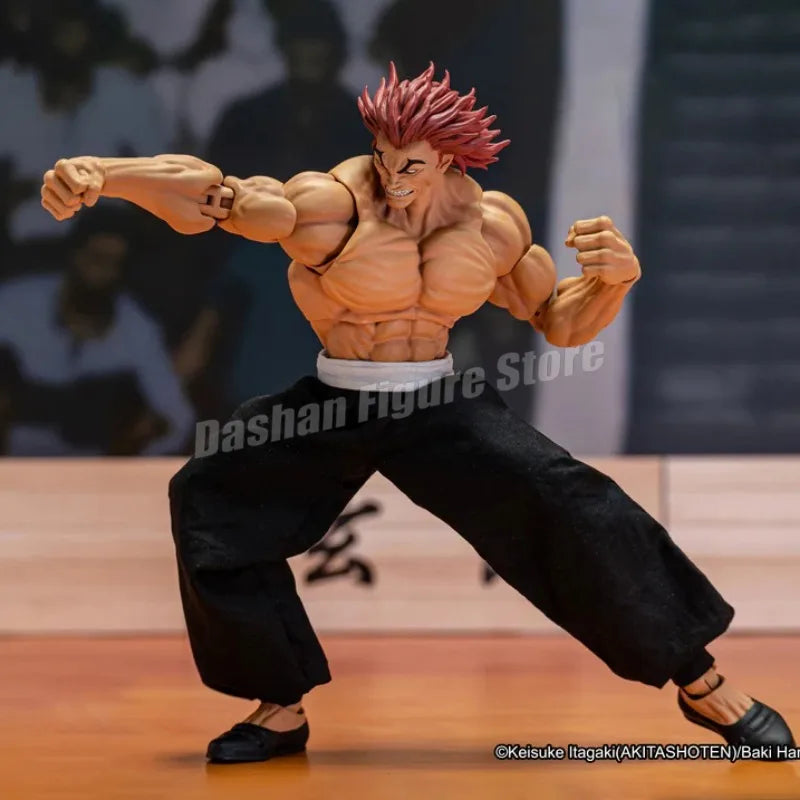 Baki: Hanma Son Of Ogre Action Figure Hanma Yuujiro Figurine Ko Fighting PVC Collection Anime Yujiro Figures Model Toys Gifts