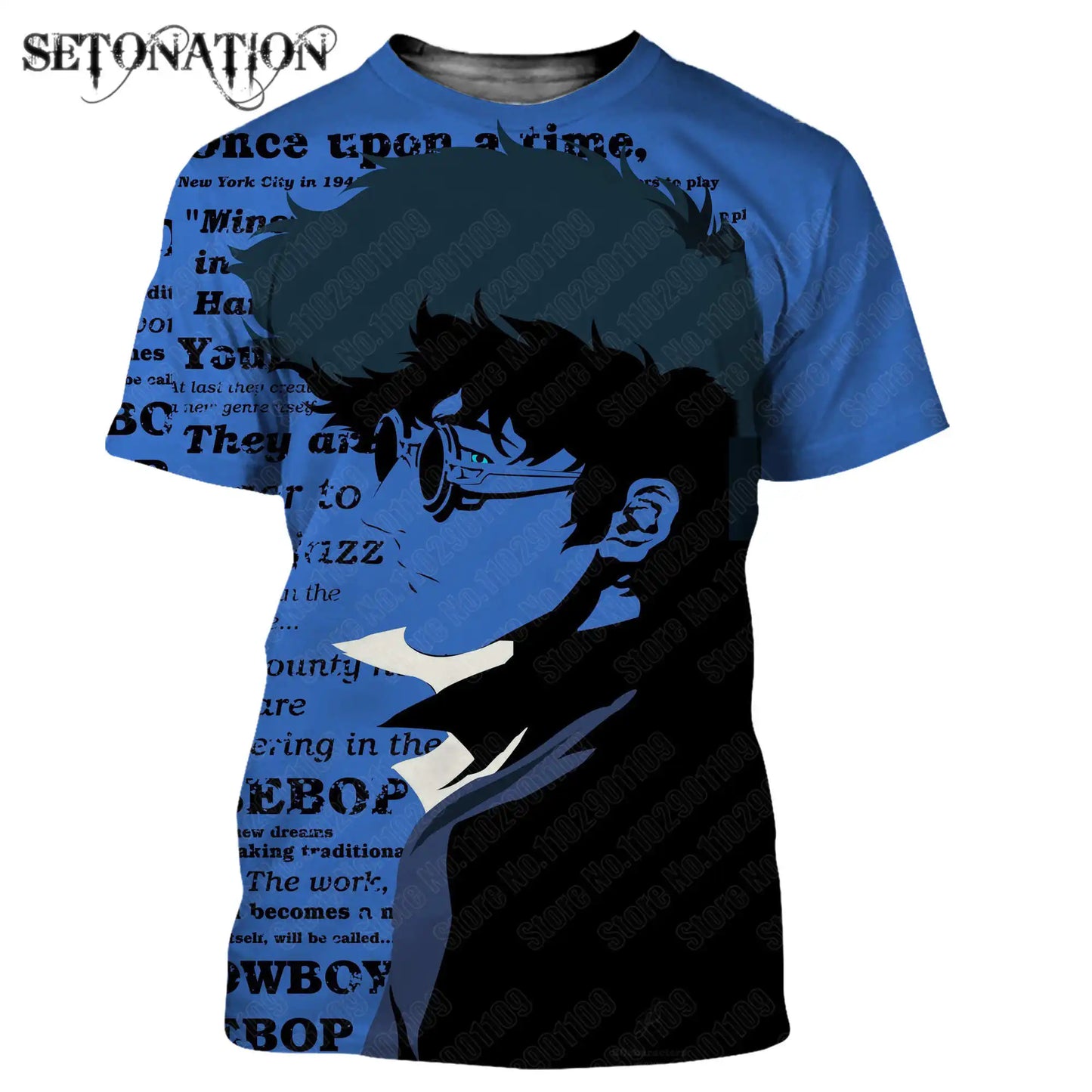 Cowboy Bebop: t shirt men women 3D print t-shirts Harajuku style tshirt streetwear summer tops