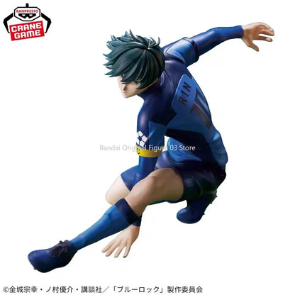 Blue Lock: Original Bandai  Nagi Seishiro Rin Itoshi Isagi Yoichi Itoshi Sae Chigiri Hyoma Shidou Ryuusei Anime Action Figure Toys