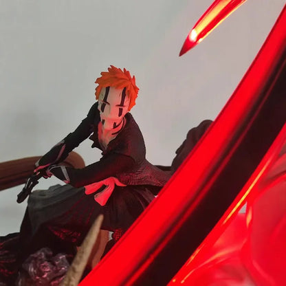 Bleach: 24.5cm  Kurosaki Ichigo Slashing Large Anime Figure Model Gk Statue Boys Collection Desktop Decoration Ornament Toys Gifts