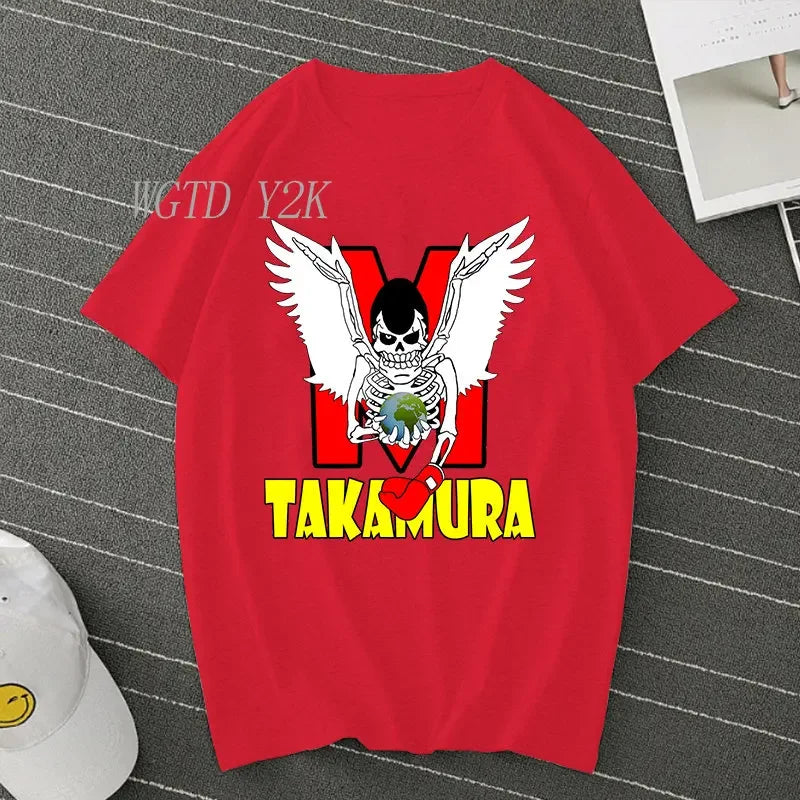 Hajime No Ippo: Kamogawa Boxing Gym T Shirt Unisex Casual Makunouchi Takamura Graphic T-Shirts Clothing Harajuku Streetwear