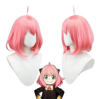 Spy X Family : CHILD DY20Anime Cosplay Costume Yor Forger Sexy Dress Loid Forger Light Green Suit Anya Kawaii Outfit Carnival Party Wig