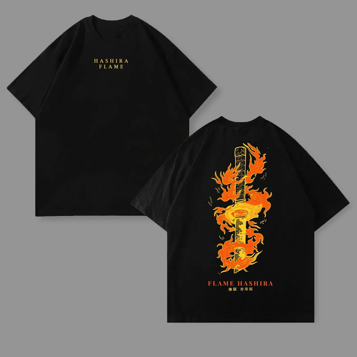Demon Slayer: Kokushibo Anime Printed T-shirt 2025 Men's and Women's Summer New Harajuku Fashion Casual Loose Parent Child Top
