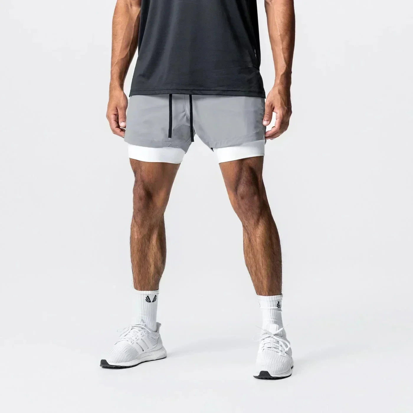 Attack on Titan:  Collection Sport Shorts - Anime Character Print with Adjustable Drawstring & Wing Emblem
