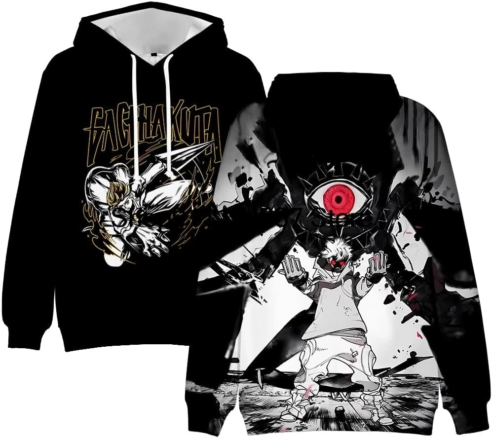 Gachiakuta: Hoodie Manga Long Sleeve Streetwear Women Men Hooded Sweatshirt 3D Clothes