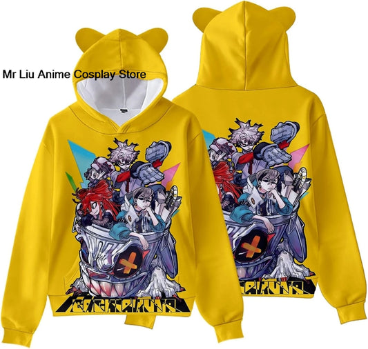 Gachiakuta: Hoodie Sweatshirt Sweater Costume Clothing Pullover Hooded with Ear Hat