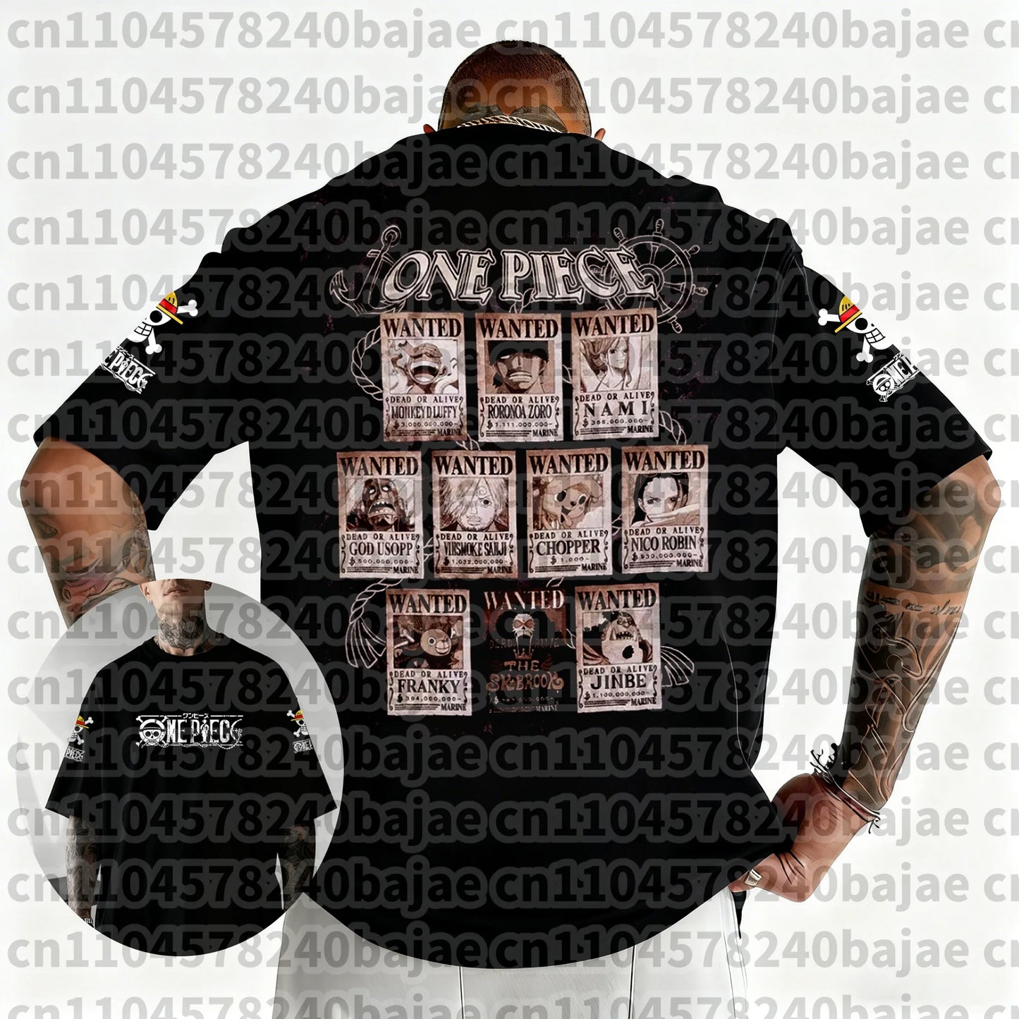 2026 One Piece Japanese Anime Printed Men's T-Shirt Roronoa Zoro Harajuku Short Sleeve Luffy T-shirt Clothing Y2k Top Tee Unisex