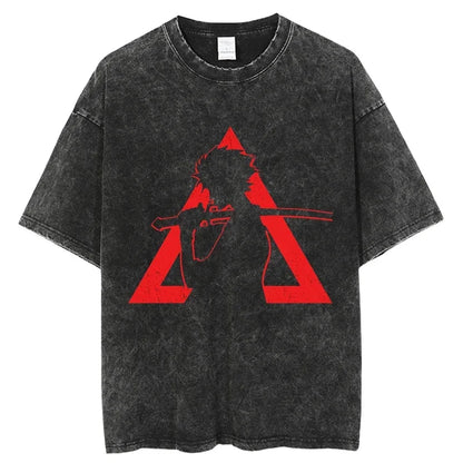 Samurai Champloo :T-Shirt Print T Shirt Fashion Hip Hop T-Shirts Streetwear Summer Casual Tops Unisex