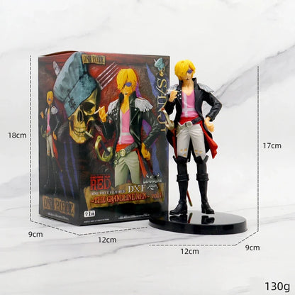 One Piece: Figure Theater Edition Film Red Robin Roronoa Zoro Luffy Nami Sanji Uta Anime Action Figurine Model Doll Toys Gift