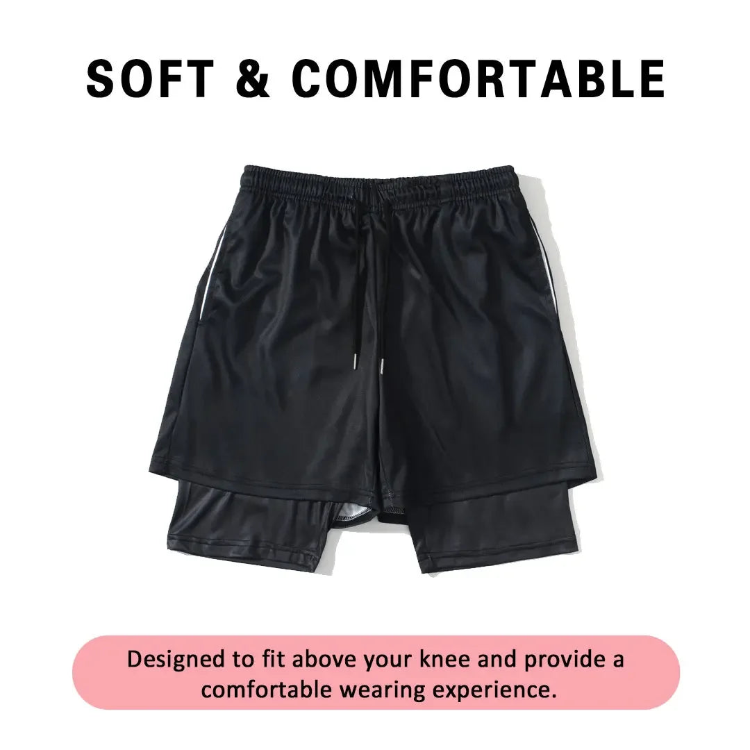 Hajime No Ippo: Custom Gym Compression Shorts Running Workout GYM Summer Shorts
