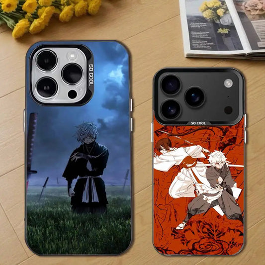 Hell's Paradise: APPLE J-Jigokuraku Phone Case For iPhone 17,16,15,14,13,12,11,Pro,Max,Plus,E,Air,Mini Black Tpu Cover