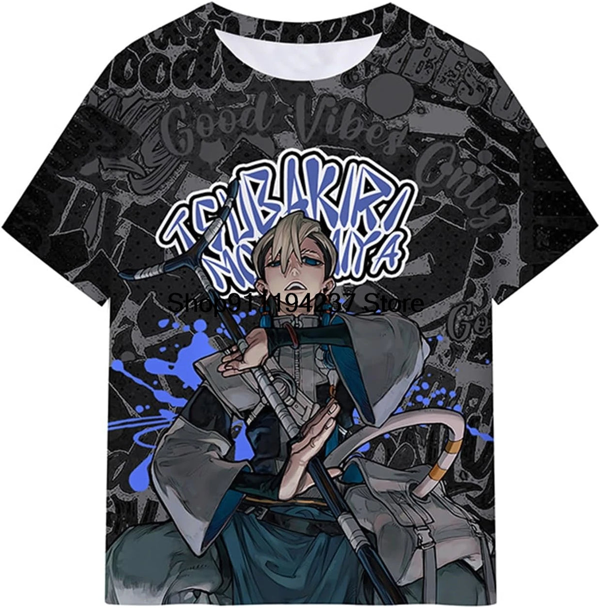 Gachiakuta: T-Shirt Rudo Surebrec Tops Tee Short Sleeve Cosplay Shirt