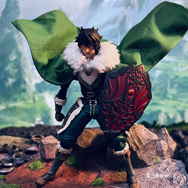 The Rising of the Shield Hero:: 1/12 Scale Male Clothes Cape Rising of the Shield Hero Naofumi Iwatani Japanese  Anime For figma 6-inch Action Figure Soldier