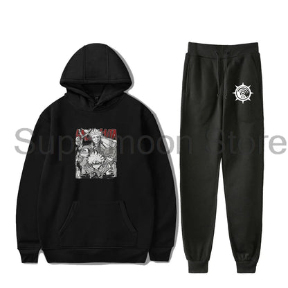 Gachiakuta: Hoodies Jogger Pants Two Piece Set Sweatshirts+Sweatpants Women Men Harajuku Outfit Sets