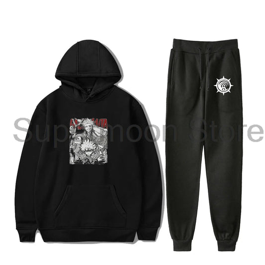 Gachiakuta: Hoodies Jogger Pants Two Piece Set Sweatshirts+Sweatpants Women Men Harajuku Outfit Sets