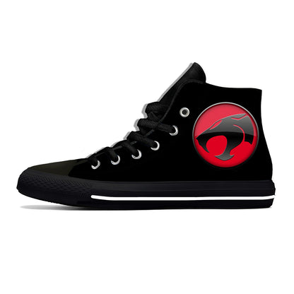 Thundercats: Anime Cartoon Manga Fashion Board Shoes High Top Lightweight Casual Shoes  Breathable Men Women Summer Sneakers