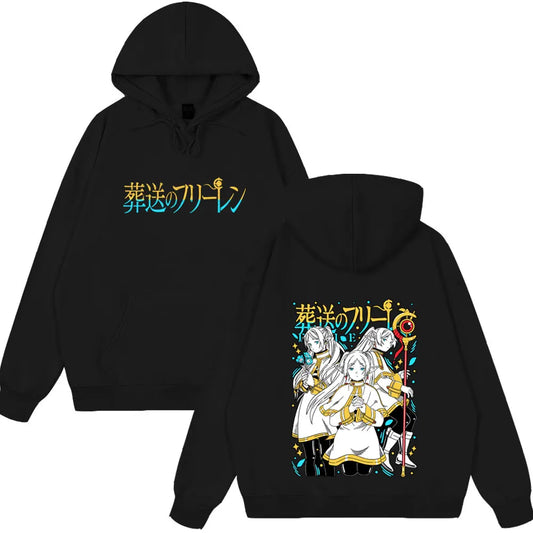 Frieren: Beyond Journey's End -- Hoodies Men's Women Streetwear Fleece Tops Fashion Casual Sweatshirt Winter Clothing