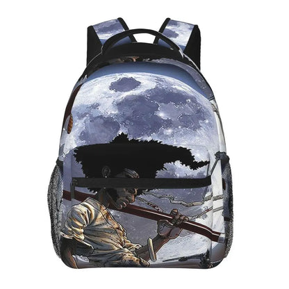 Afro Samurai: Backpack Hot Sale Daypack Large Capacity School Bag Shoulder Bags