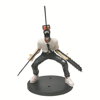 Chainsaw Man: Hot 18cm  Anime Figure Power Denji Action Figure PVC Chainsaw Man Power Figurine PVC Adult Collection Model Doll Toy