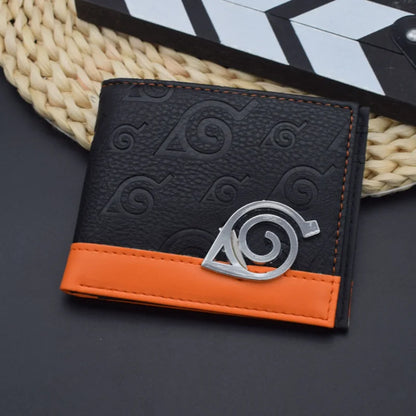 Naruto: Wallet Bank ID Card Holder Card Clip Bag Cartoons Cosplay Clutch Wallets Birthday Gifts