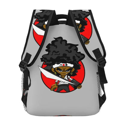 Afro Samurai: Backpack Hot Sale Daypack Large Capacity School Bag Shoulder Bags