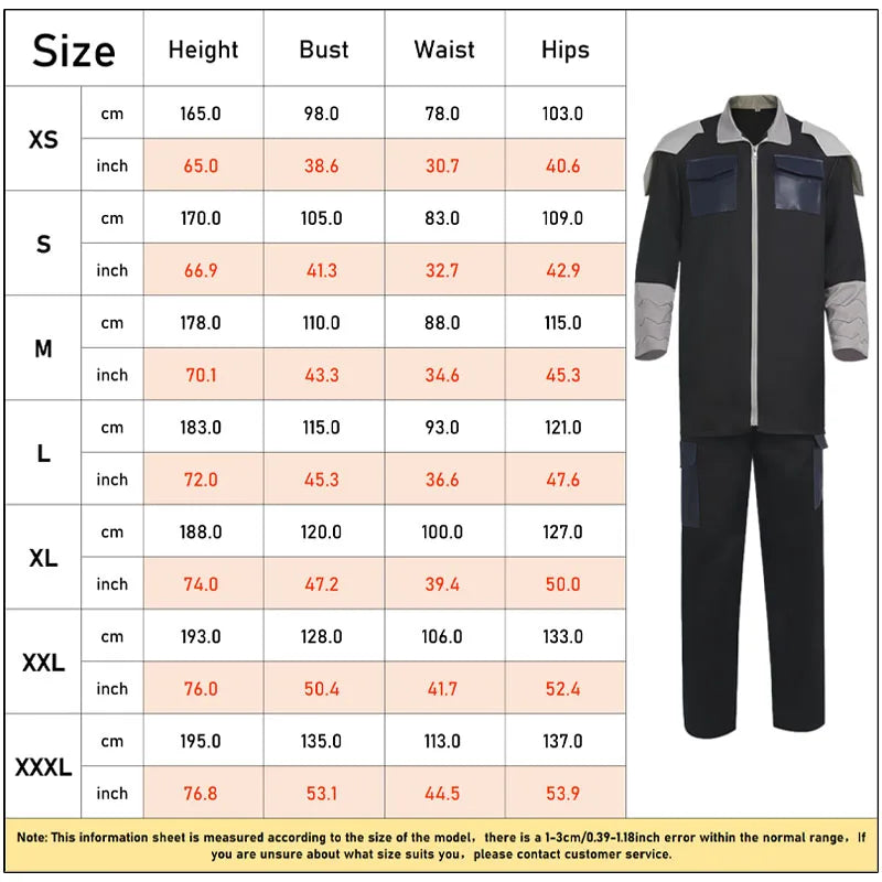 Kaiju No. 8: Hoshina Soshiro Cosplay Cosplay Costumes Jacket Pants Soshiro Hoshina Suit Wig Halloween Carnival Cos Adult Men
