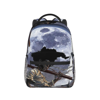 Afro Samurai: Backpack Hot Sale Daypack Large Capacity School Bag Shoulder Bags