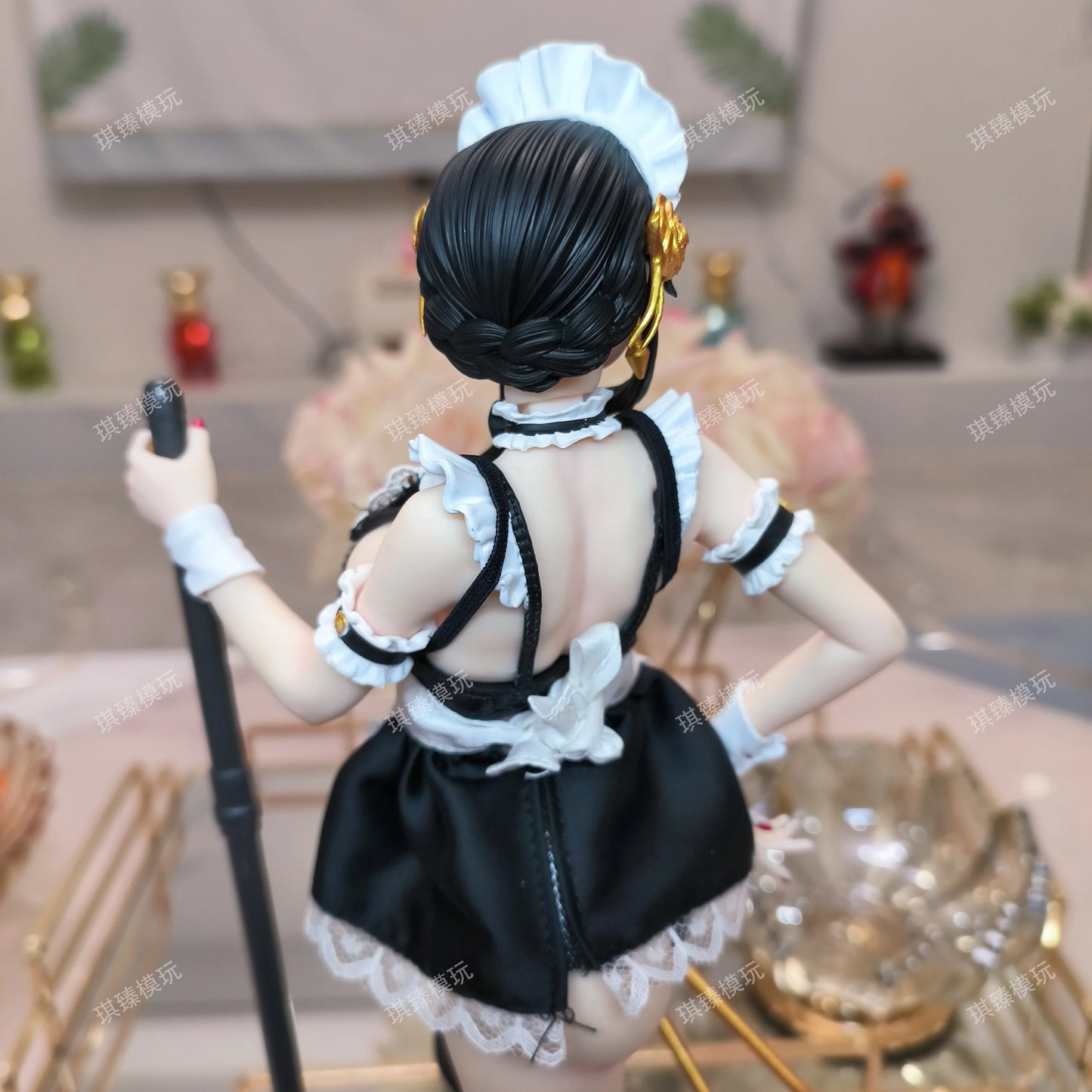 Spy X Family: Yor Forger Maid Outfit Gk Figure 38cm Anime Girl Model Collectible Pvc Statue Birthday Gift For Boys Anime Fans