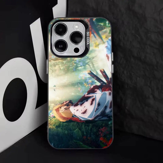 Hell's Paradise: APPLE J-Jigokuraku Phone Case For iPhone 17,16,15,14,13,12,11,Pro,Max,Plus,E,Air,Mini Black Tpu Cover