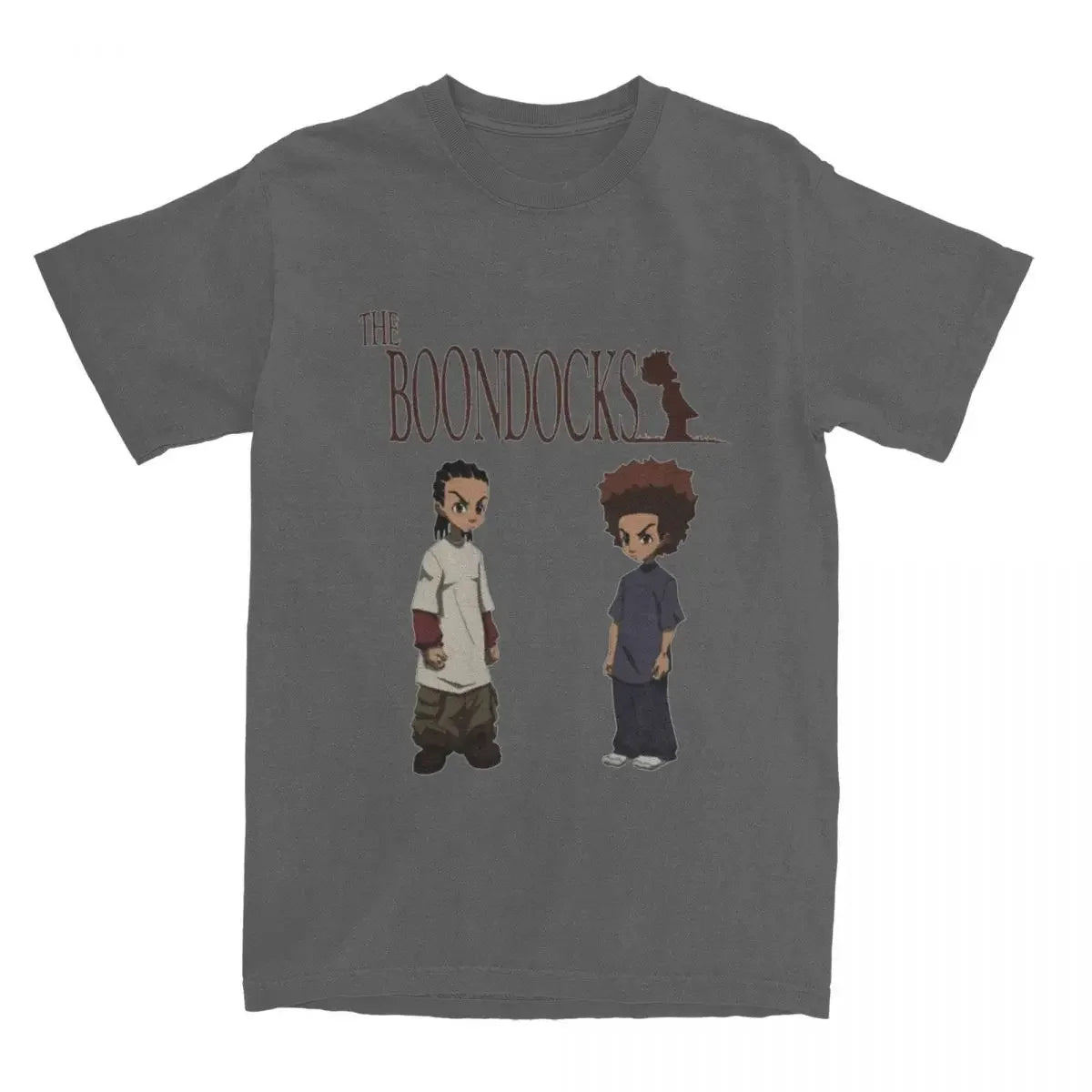 The Boondocks: Riley Huey Freeman T Shirt Stuff 100% Cotton Clothes Vintage Short Sleeve Tee Graphic Printing T-Shirt
