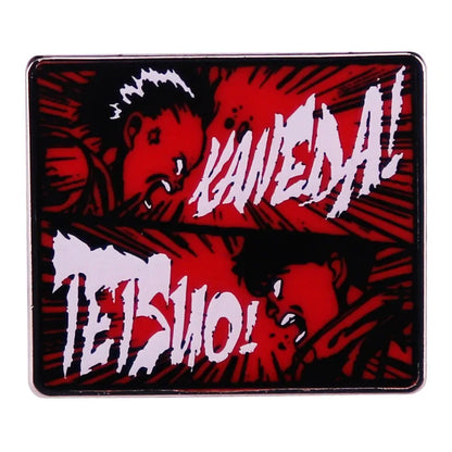 Akira: Red Motorbike Boys Anime Lapel Pins Backpack Jeans Enamel Brooch Pin Women Fashion Jewelry Gifts Cartoon Badges